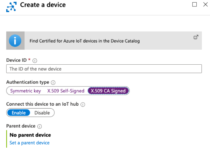 CA-Signed Certificate