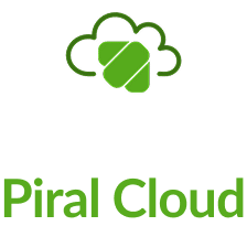 Grünes Piral Cloud Logo als Symbol für cloudbasierte Microfrontend-Plattform