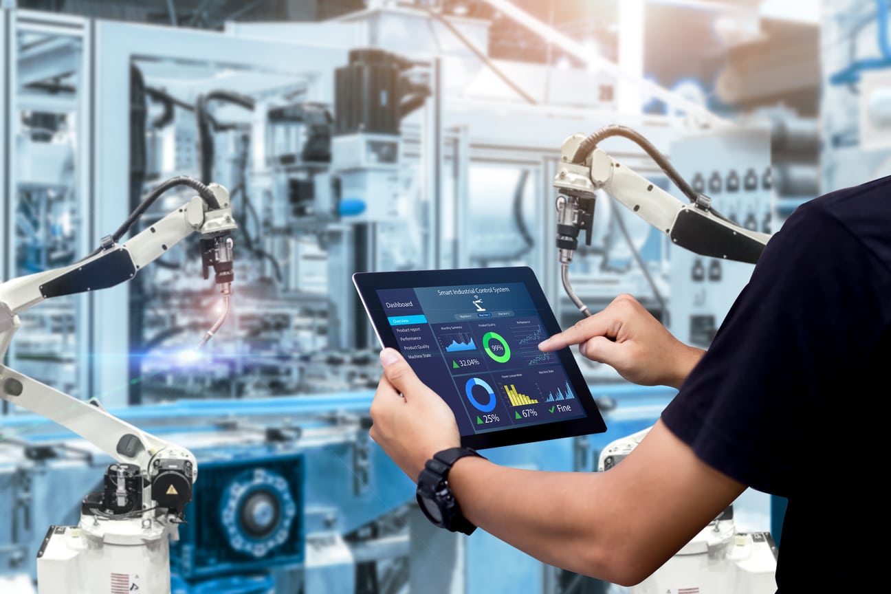 IIoT-Vernetzung von Maschinen und Anlagen