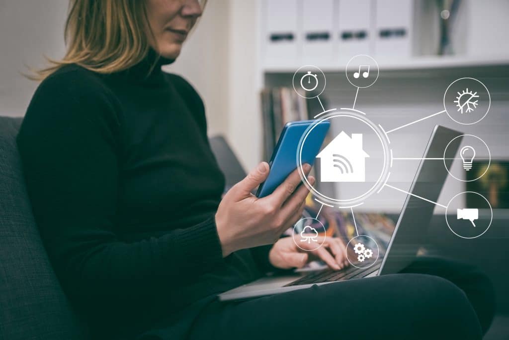 IoT Smart Home mit isolierter App-Steuerung