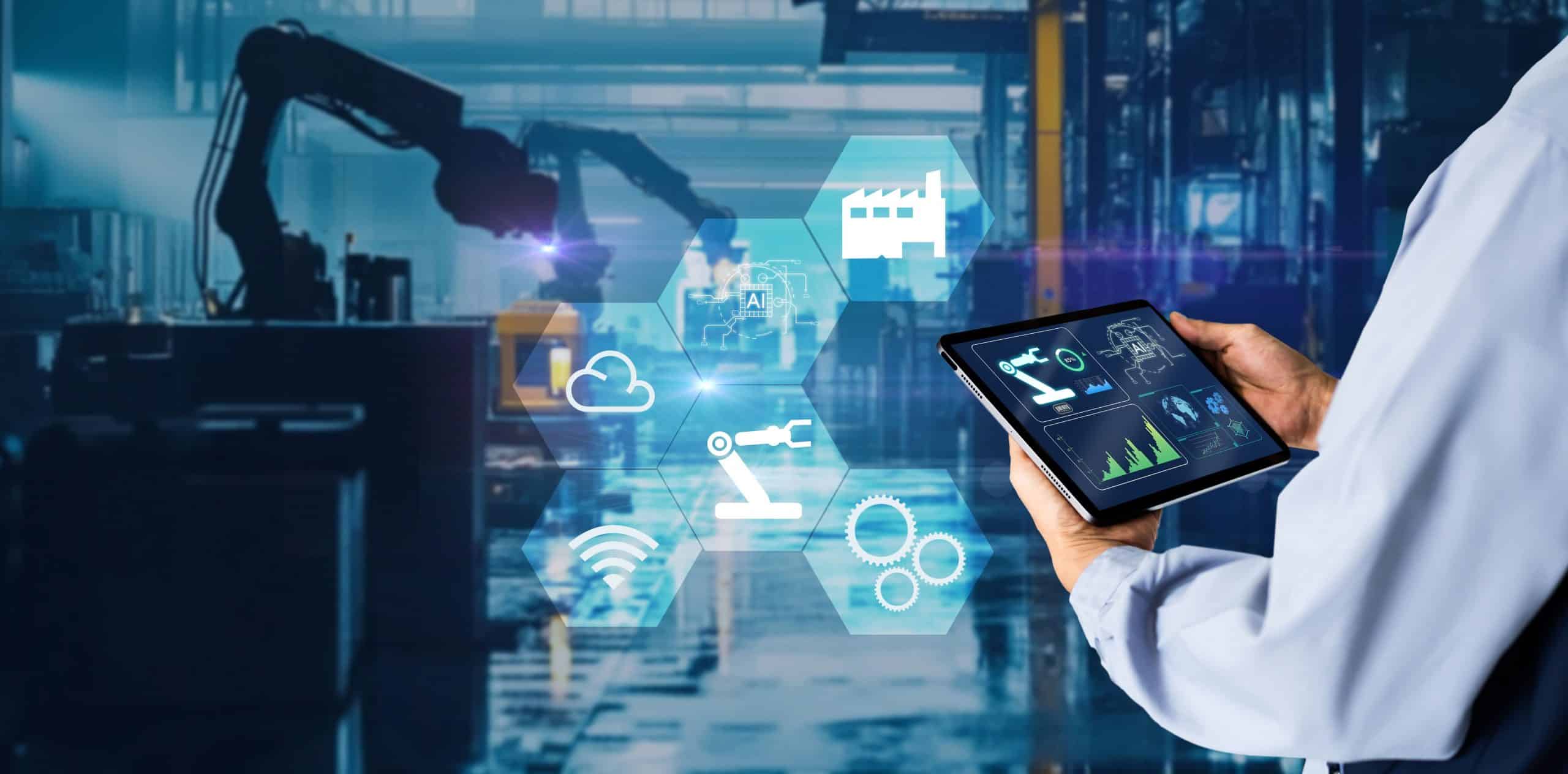 Produktionsdaten in Industrieunternehmen