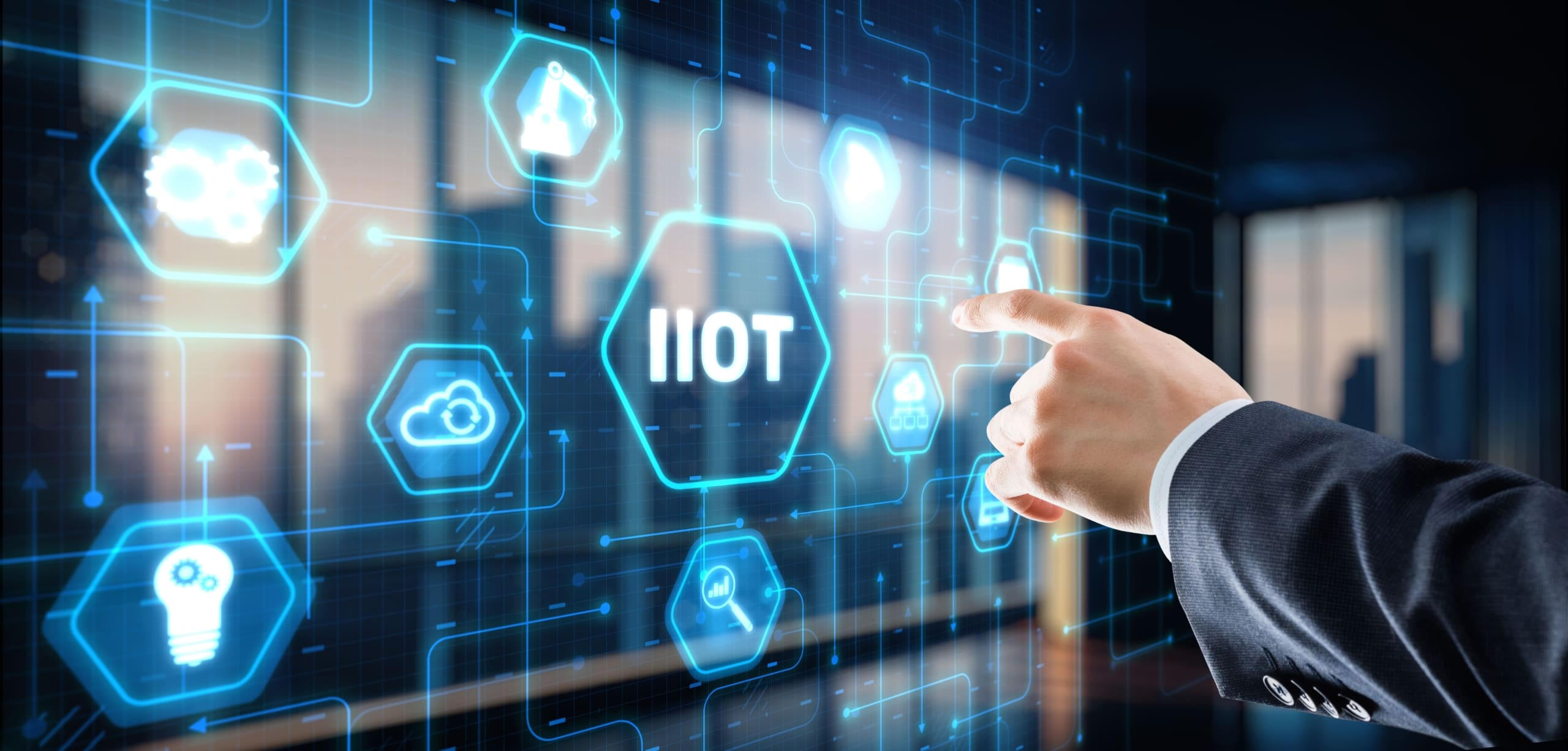 holographische Darstellung der IoT‑Vernetzung